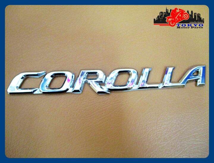 toyota-corolla-altis-year-2006-2014-emblem-badge-logo-sticker-chrome-3d-size-18x2-cm-โลโก้-สติ๊กเกอร์-ข้อความ