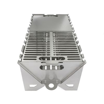 【LZ】◎◄❍  Fogão exterior portátil do poço do fogo aço inoxidável 1.5mm BBQ 4 escolhem