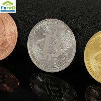 FORWDG เหรียญที่ไม่ใช่สกุลเงินของขวัญเหรียญที่ไม่ใช่สกุลเงินสำหรับเหรียญ Bitcoin สะสมศิลปะเวอร์โกลด์1ชิ้น