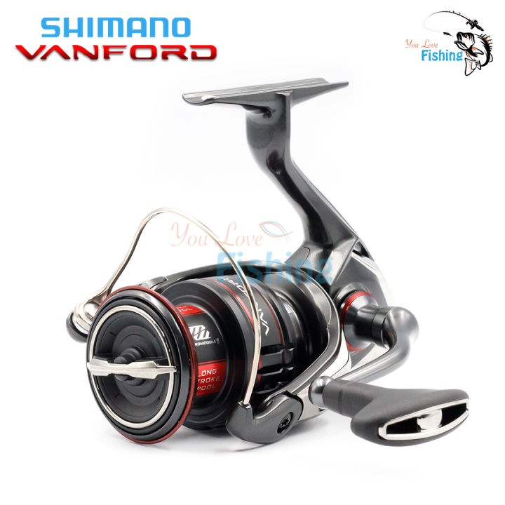 รอกสปินรุ่นใหม่ล่าสุด-shimano-vanford-ลื่นมาก-น้ำหนักเบา-มีให้เลือก-8-เบอร์-ชุดเฟืองขับแบบ-micro-module-ii-ทนทาน