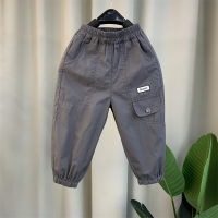 Boys Anti-Mosquito Pants 2023 New Fashion Baby Summer Clothes Thin Long Pants Little Boy Children Handsome Casual Pants