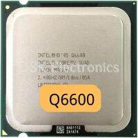 Intel Core 2 Quad Q6600 2.4GHz Quad-Core Quad-Thread CPU โปรเซสเซอร์ 8M 95W LGA 775