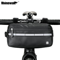 Rhinowalk Bicycle Bag 3LFront Tube Frame Handlebar Bag Waterproof MTB Road Bike Triangle Bag Cycling Pannier Bicycle Accessories