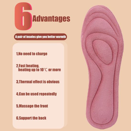 Tự làm ấm lót tĩnh nhiệt đế massage bộ nhớ bọt đệm gan bàn chân miếng lót - ảnh sản phẩm 8