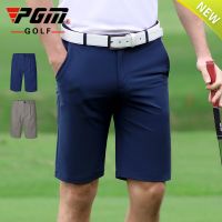 PGM Men Golf Shorts Summer Solid Refreshing Breathable Pants Comfortable Cotton Casual Clothing Sports Wear Gym Suit KUZ078 knb