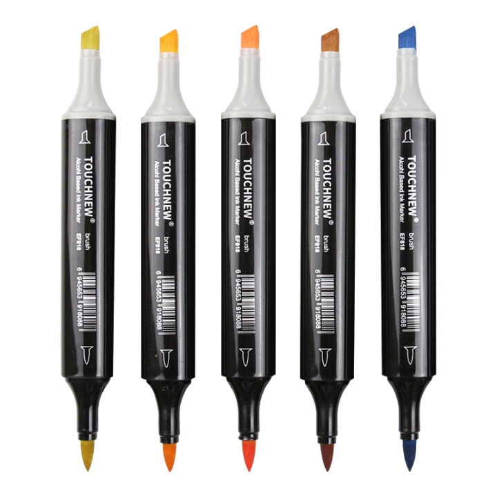 touchnew-sketching-markers-แปรงนุ่มชุดปากกา-marker-แปรง-marker-แอลกอฮอล์-marker-การวาดภาพการ์ตูน-animation-art-supplies-yrrey
