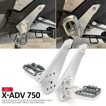 Fit for HONDA X-ADV 750 X ADV 750 XADV750 XADV 750 2021-2023 Motorcycle  Accessories Folding Rear Foot Pegs Footrest Passenger