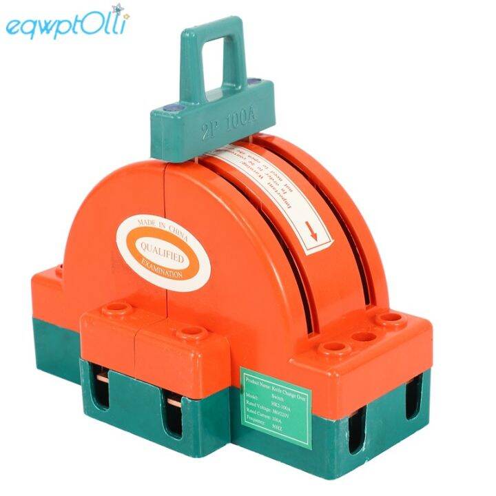 100A Two Pole Disconnect Double Throw Switch for Circuit Breaker Backup Generator Lazada PH