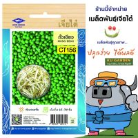 CHIATAI ?? ผักซอง เจียไต๋ O156#ถั่วเขียว  ซองประมาณ 140 เมล็ด เมล็ดพันธุ์ผัก เมล็ดผัก เมล็ดพืช ผักสวนครัว