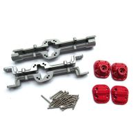 Metal Front and Rear Bridge Axle Housing Case for MN D90 D91 MN99 MN99S 1/12 RC Car Upgrade Parts Accessories