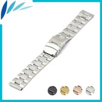 2023 ✧ Stainless Steel Watch Band 18 Mm 20 Mm 22 Mm untuk Rolex Keselamatan Gesper Tali Loop Sabuk Gelang Hitam Rose emas Perak Spring Bar