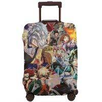 My Hero Academia Anime Merch Luggage Covers With Concealed Zipper Rainproof Thicker Prevent scratches Durable for Suitcase