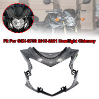 Fit สำหรับ SUZUKI GSX-S750 GSXS750 GSX S750 2015-2021ใหม่อุปกรณ์เสริมรถจักรยานยนต์ไฟหน้า Chimney ด้านข้าง ABS ฉีด Fairing