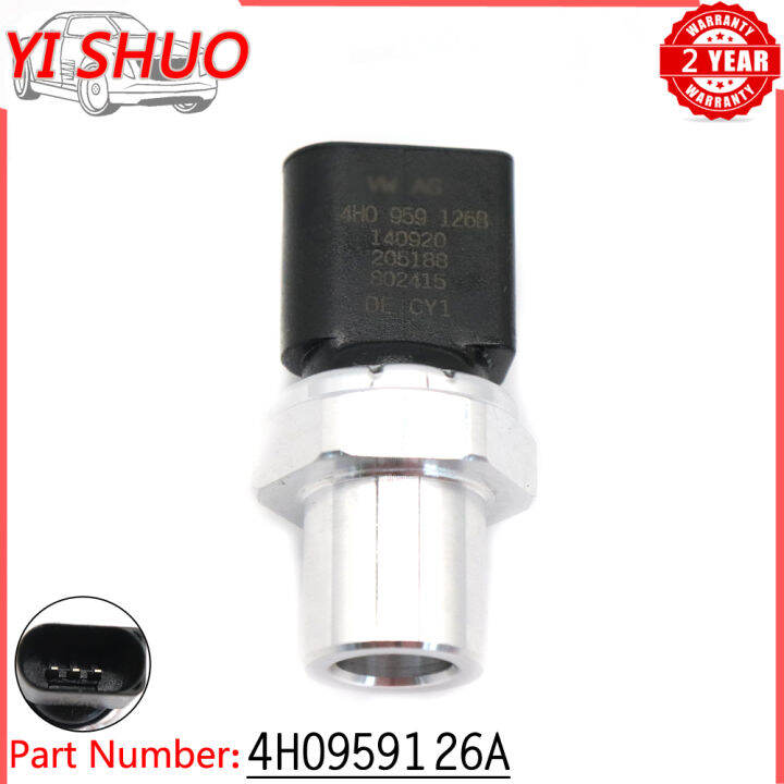 Car Air Conditioning Pressure Switch AC Pressure Sensor 4H0959126A For ...