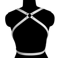 【cw】 Fetish Harness Leather Erotic  Costume