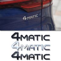 โลโก้ Stiker Mobil MATIC Untuk Mercedes EQC 350 EQC400 4 Stiker Lencana Bagasi Bot Belang, Sesori Styling Otomatis ABS Hitam Krom