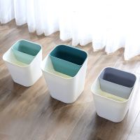 Drawer Trash Can Desk Kitchen Big Plastic Bucket Trash Can Cube Storage Bins Kosze Do Segregacji Smieci Waste Bins BG50WB