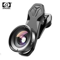 APEXEL Pro Phone Camera Lens 110 Degree 4K Wide Angle Lens with CPL/star Filters Dropshipping for iPhone Samsung All Smartphones Smartphone Lenses