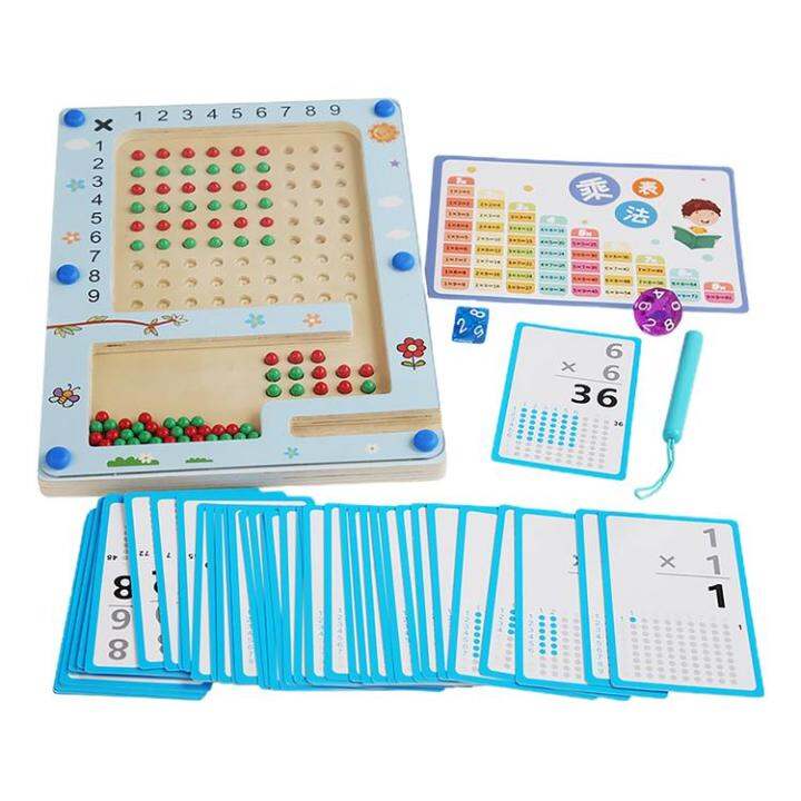 Magnetic Color and Number Maze Montessori Trays Transparent Closed ...