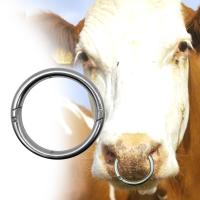 Petery Cattle Nose Ring Smooth Husbandry Accessory Durable for Supplies Accessories