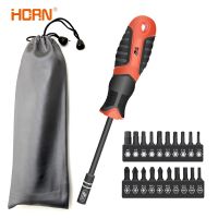 New 21 In 1 Screwdriver Set Multifunction Magnetic Screw Driver Bits SL PZ PH Screwdriver Kit Handle S2 Alloy Steel Repair Tools