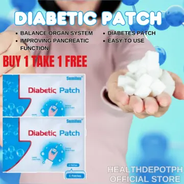 6PCS Diabetic Patch to Stabilizes Blood Sugar Level and Lower Blood Plaster  Hypoglycemic Patch 