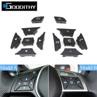 Car Stee Wheel Button Menu Control Switch Cover For BENZ C E GLK A Class W204 X204 W212 W218 W156 W246 2185400162 1725400262