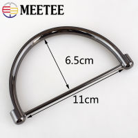 24pc Meetee Metal D Rings Bag Handle Buckles for Women Handbag Lock Decor Shoulder Bags Clasp Replace DIY Hardware Accessory