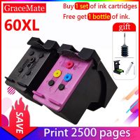 60XL 53 Gracemate เข้ากันได้กับ Hp 60 Hp60ตลับหมึกสำหรับอิจฉา100 110 111 114โฟโต้มาร์ท C4640 C4650 C4680 C4780 D110 C4795