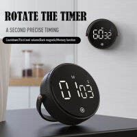 Mag-netic Kitchen Timer LED Digital Timer Manual Countdown Timer Alarm Clock Cooking Shower Study Fitness Stopwatch Time Master