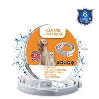 ZZOOI Dog Cat Collar Flea Tick 8 Month Adjustable for Small Medium Large Anti-flea Pet Accessories Insect Mosquitoes Products