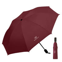 Red Umbrella 8-Bone Extra-Large Reinforced Double Silver Glue Sun Protection UV Protection Rain Or Shine Dual-Use Unisex Umbrella