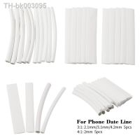 ♈✗ 20pcs Heat Shrink Tubing Sleeve White 3/4:1 Wrap Wire For iPhone For iPad For Android For Samsung Data Line Heat shrink Tubes