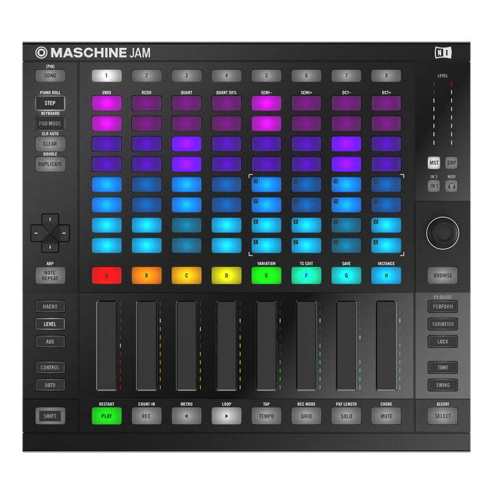 NI Maschine MK3 Jam electric sound percussion pad portable MIDI controller DJ arranger sending