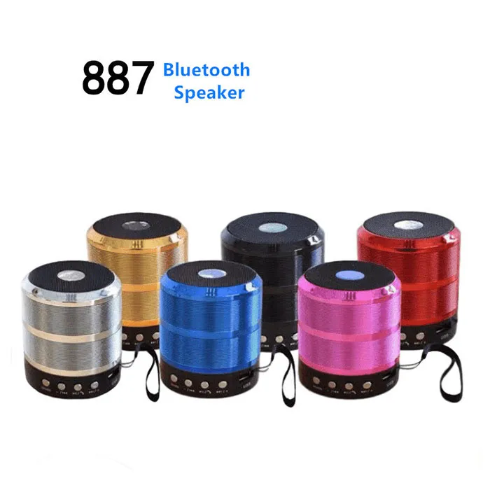 Bluetooth Speaker 887 Portable Speaker Subwoofer Wireless Speaker