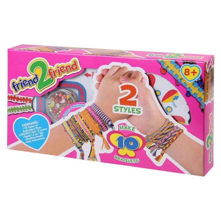 diy-bracelet-making-kit-diy-arts-and-crafts-jewelry-making-toys-making-bracelet-strings-tools-kit-with-colorful-thread-and-beads-for-girls-teens-serviceable