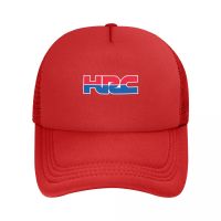 HRC Honda Racing Mens Mesh Back Structured Low Crown Snapback Adjustable Fit Cap