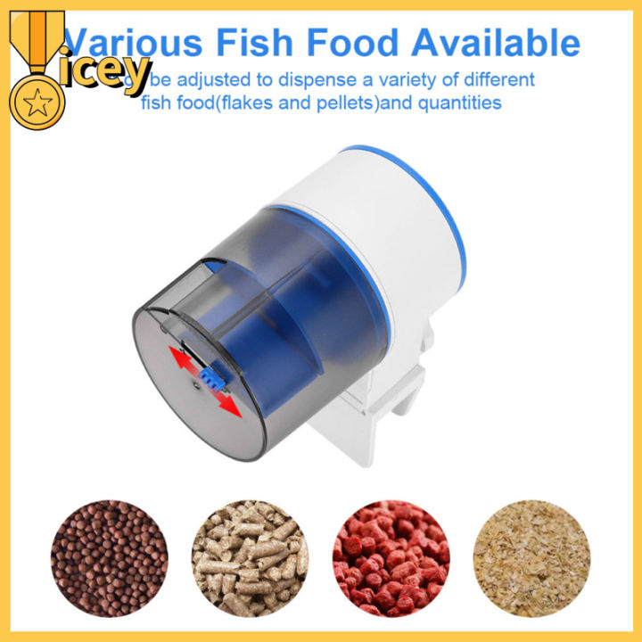 iceyhome-เครื่องให้อาหารปลาอัตโนมัติตู้ปลาตู้ปลาความจุมากที่เวลาอัจฉริยะ12ชม-24ชม-เครื่องให้อาหารสัตว์เลี้ยงอัตโนมัติสำหรับตู้ปลา