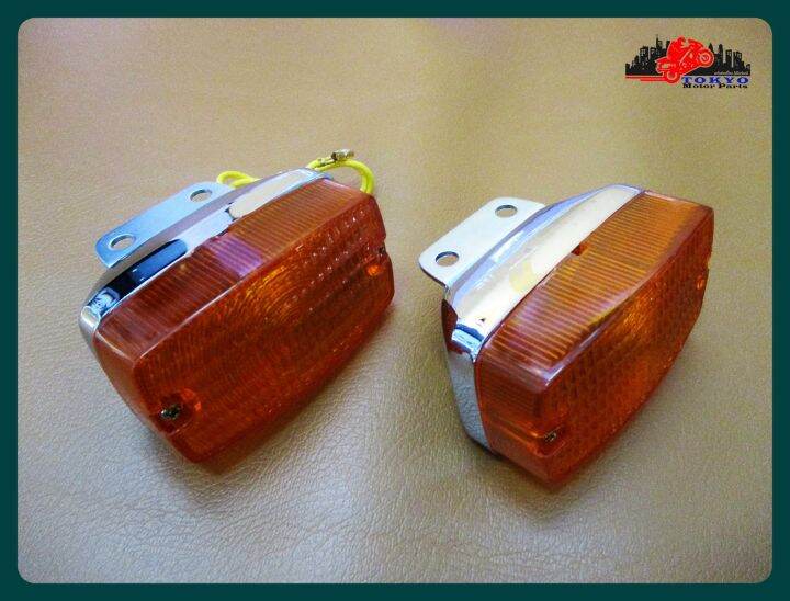 suzuki-fr80n-front-turn-signal-lh-amp-rh-set-pair-ไฟเลี้ยวหน้า-คู่ซ้ายขวา-1-คู่-สินค้าคุณภาพดี