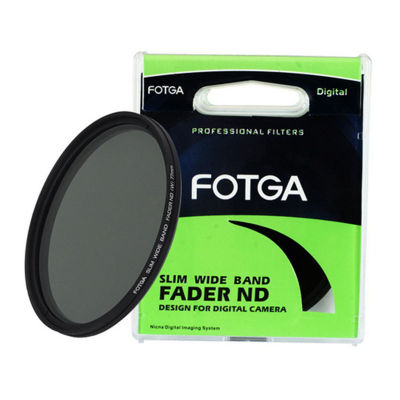 FOTGA Slim Fader Variable ND Filter Adjustable ND2 ND4 ND8 to ND400 62mm Neutral Density Lens Protector