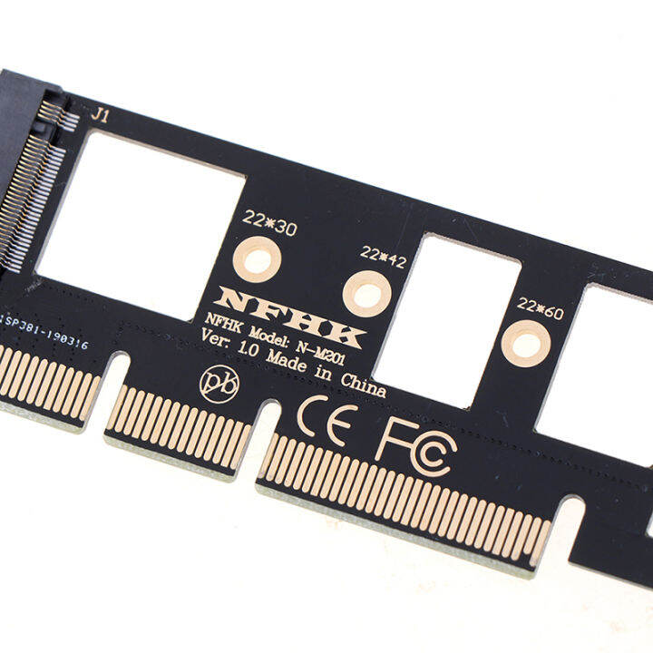 ache-1-nvme-m-2-ngff-ssd-ไปยัง-pci-e-pci-express-3-0-16x-x4อะแดปเตอร์-riser-card-converte