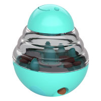 Dog Food Treat Dispenser Toy Tumbler Design Heavy Duty Cat Stimulation Puzzle Feeder Toy Pets Slow Kibble Dispensing Ball