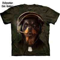 2023 Customized Fashion Dark Green Dj Sarge Realistic Graphic T-Shirt，Contact the seller for personalized customization