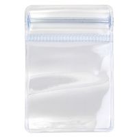 ☈▲✽ 50pc 6x4cm Zipper Closure bags clear poly bag reclosable plastic small baggies