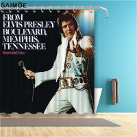 Popular Elvis Presley Super Shower Curtains Polyester Fabric Bathroom Curtains Decor Singer Printed Bath Curtain Shower Sets