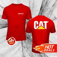 NEW CAT Caterpillar Inc Logo T-Shirt Short Sleeve Ready Stock Size Cotton 170GSM