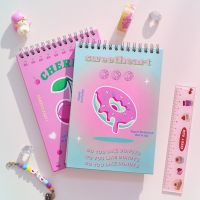 Daily/Weekly Plan Book 365 Days Loose-leaf Planner Diary Notebook Time Management Schedule Book Cute Donut Scrapbook Record