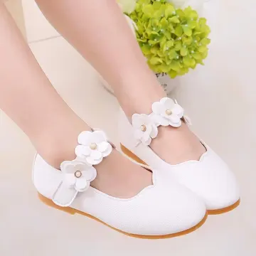 White dress shoes hot sale for infant girl