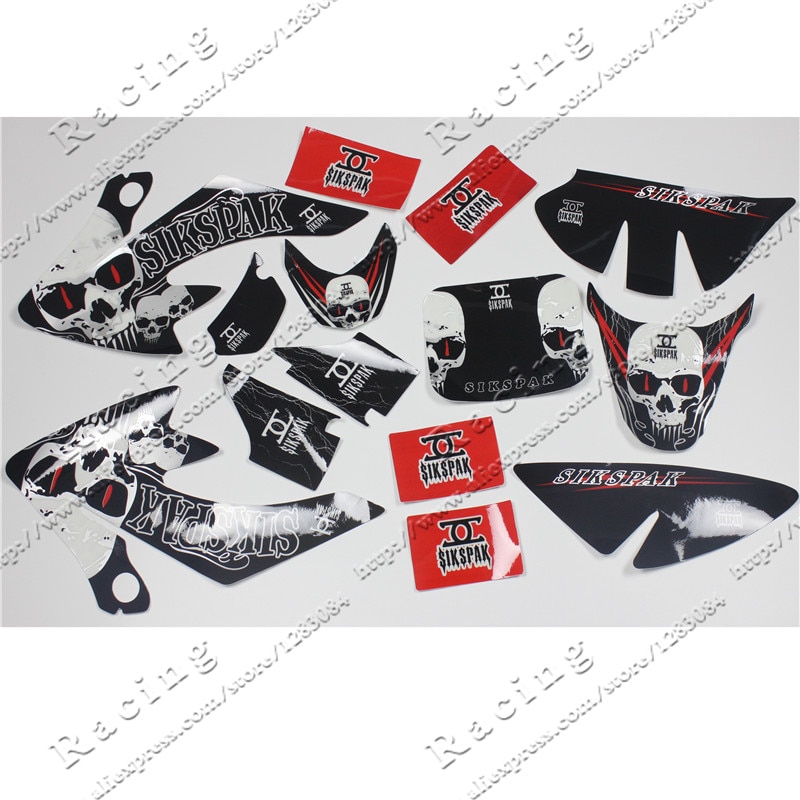 3M Decals Stickers Graphics for Honda CRF50 SSR SDG DHZ Thumpstar Pit Bikes #1 