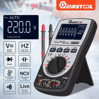 【จัดส่ง 3 วัน】MUSTOOL อัพเกรด MT8206 2in1อัจฉริยะออสซิลโลสโคปแบบดิจิตอลมัลติมิเตอร์ความต้านทานกระแสแรงดันไฟฟ้าเครื่องทดสอบ Analog Bar Grap มิเตอร์วัดไฟ